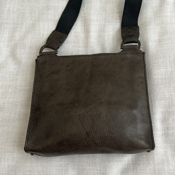 •❤️SOLD❤️Mulberry Anthony Grey Leather Messenger Crossbody Unisex Bag - Picture 2 of 16